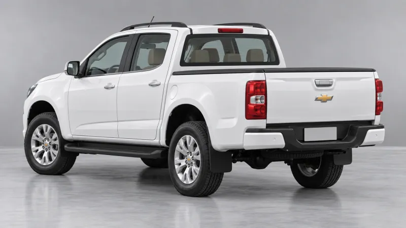 Chevrolet D-Max 2021 blanco, foto 10