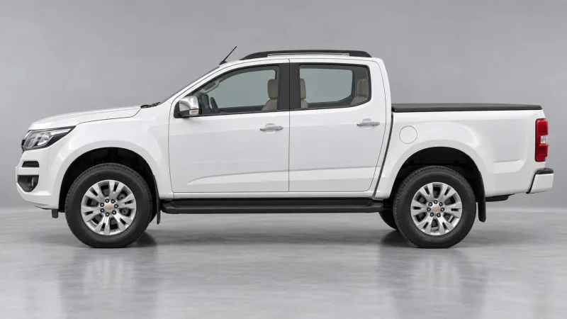 Chevrolet D-Max 2021 blanco, foto 9