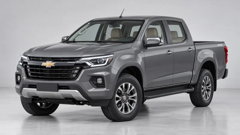 Chevrolet D-Max 2026 gris, foto principal