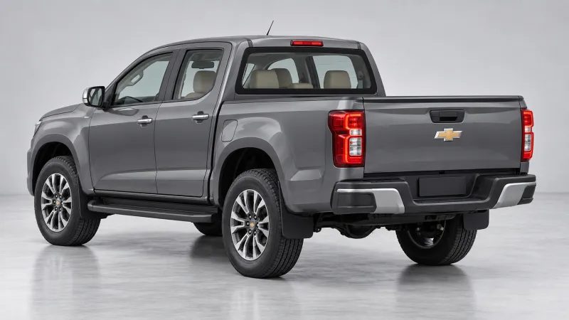 Chevrolet D-Max 2026 gris, foto 8
