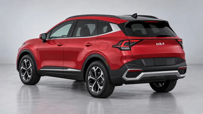 Kia Sportage 2023 rojo, foto 9
