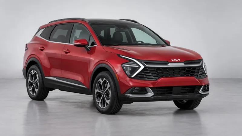 Kia Sportage 2023 rojo, foto principal