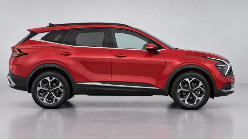 Kia Sportage 2023 rojo, foto 8