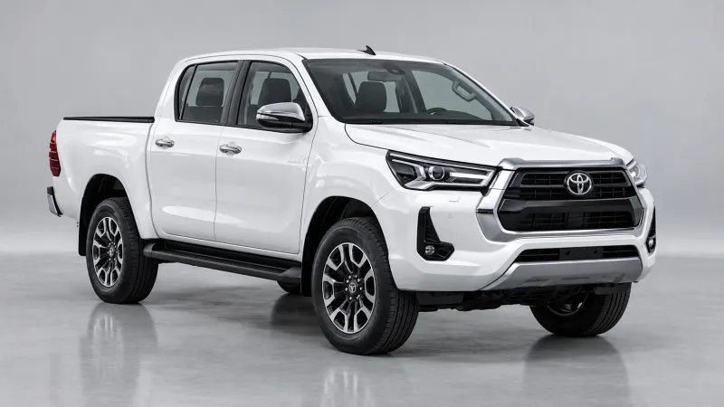Toyota Hilux 2024 blanco, foto principal