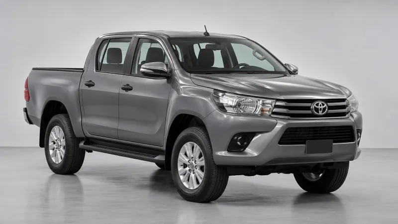Toyota Hilux 2019 gris, foto principal