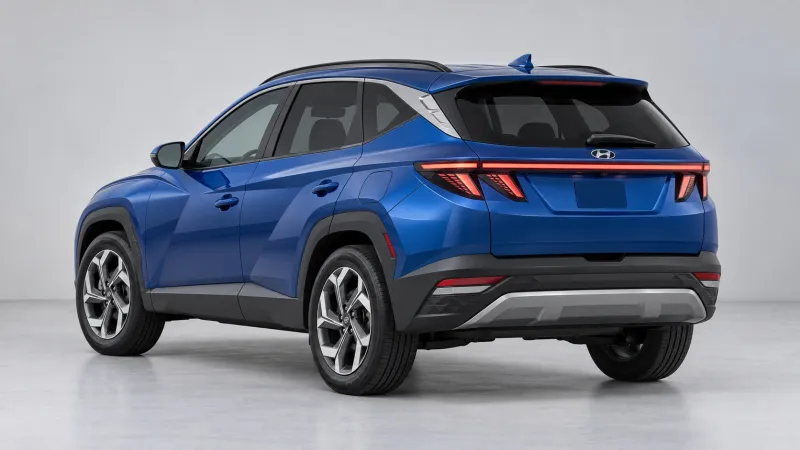 Hyundai Tucson 2022 azul, foto 8