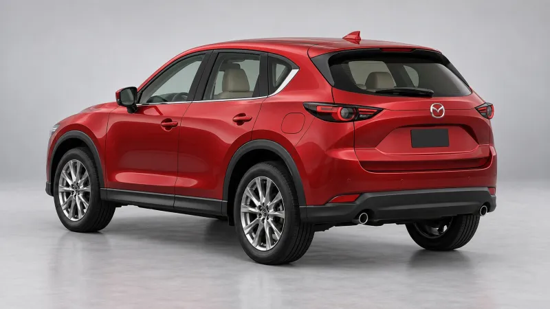Mazda CX-5 2021 rojo, foto 10