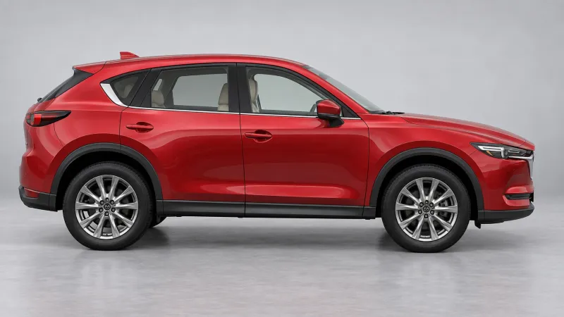 Mazda CX-5 2021 rojo, foto 9