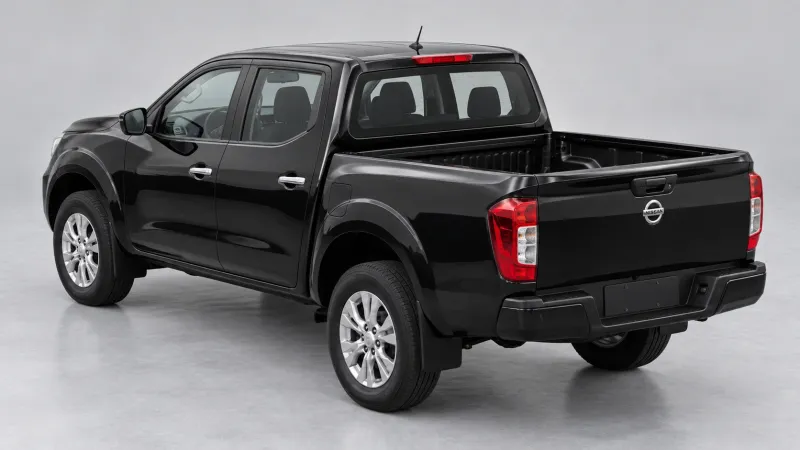 Nissan Frontier 2022 negro, foto 8