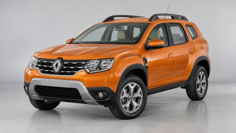 Renault Duster 2020 naranja, foto principal