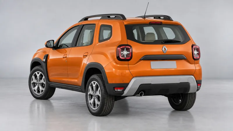 Renault Duster 2020 naranja, foto 10