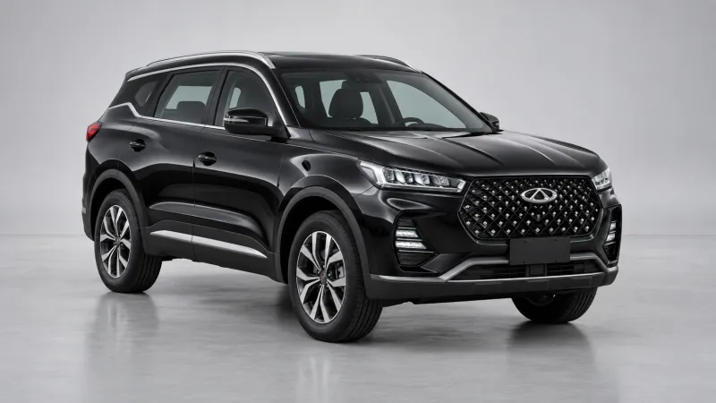 Chery Tiggo 2022 negro, foto principal