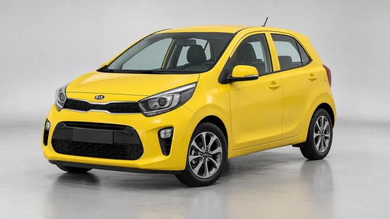 Kia Picanto 2022 amarillo, foto principal