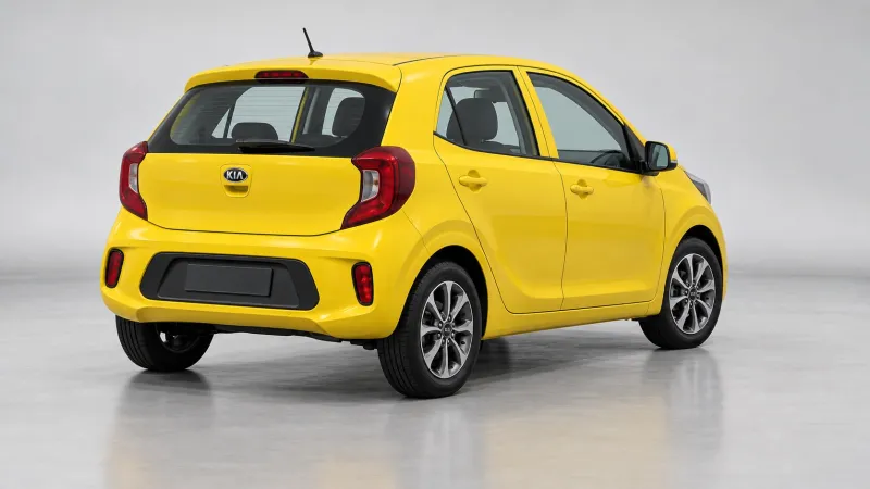 Kia Picanto 2022 amarillo, foto 10