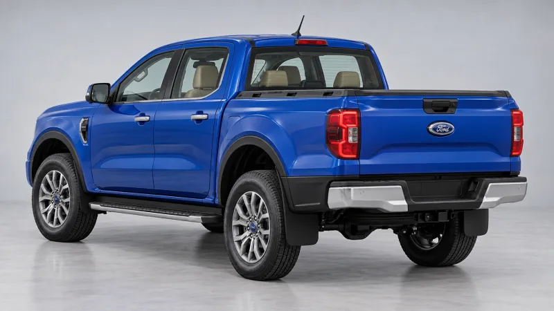 Ford Ranger 2023 azul, foto 8