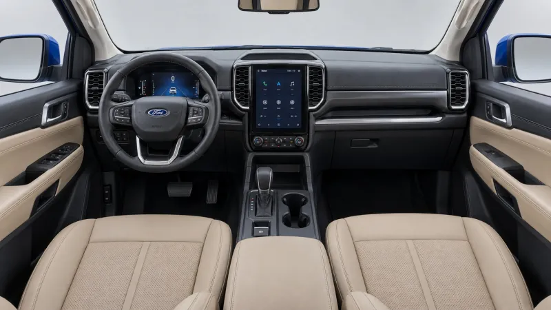 Ford Ranger 2023 azul, foto 9