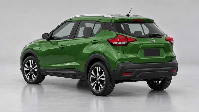 Nissan Kicks 2021 verde, foto 7