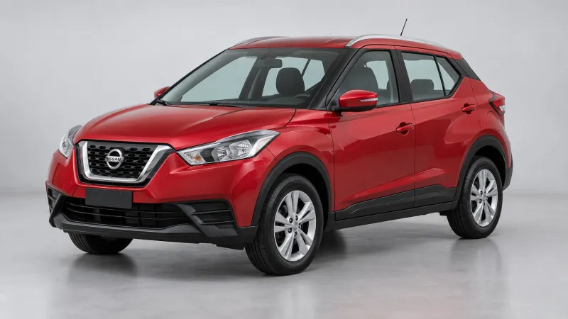 Nissan Kicks 2018 rojo, foto principal